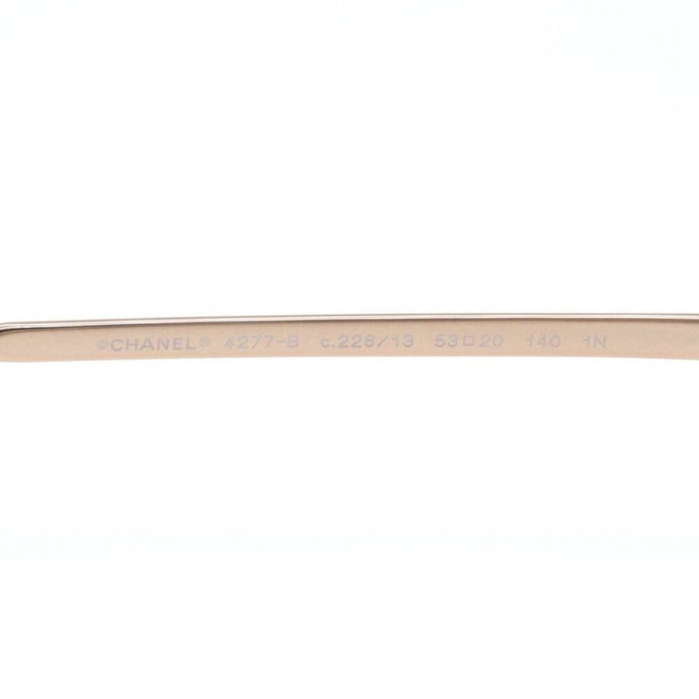 Chanel Sunglasses 226 13 Bronze Pink Gold Brown - Picture 4 of 7